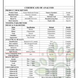 Oyster Mushroom 2-In-1 Instant Coffee Blood Sugar Control Immunity Booster Health Heart  45g