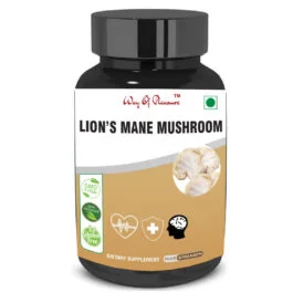 Lion’s Mane Mushroom 60 Capsules: Unlocking the Secrets to Immunity Support, Brain, and Nerve Health.