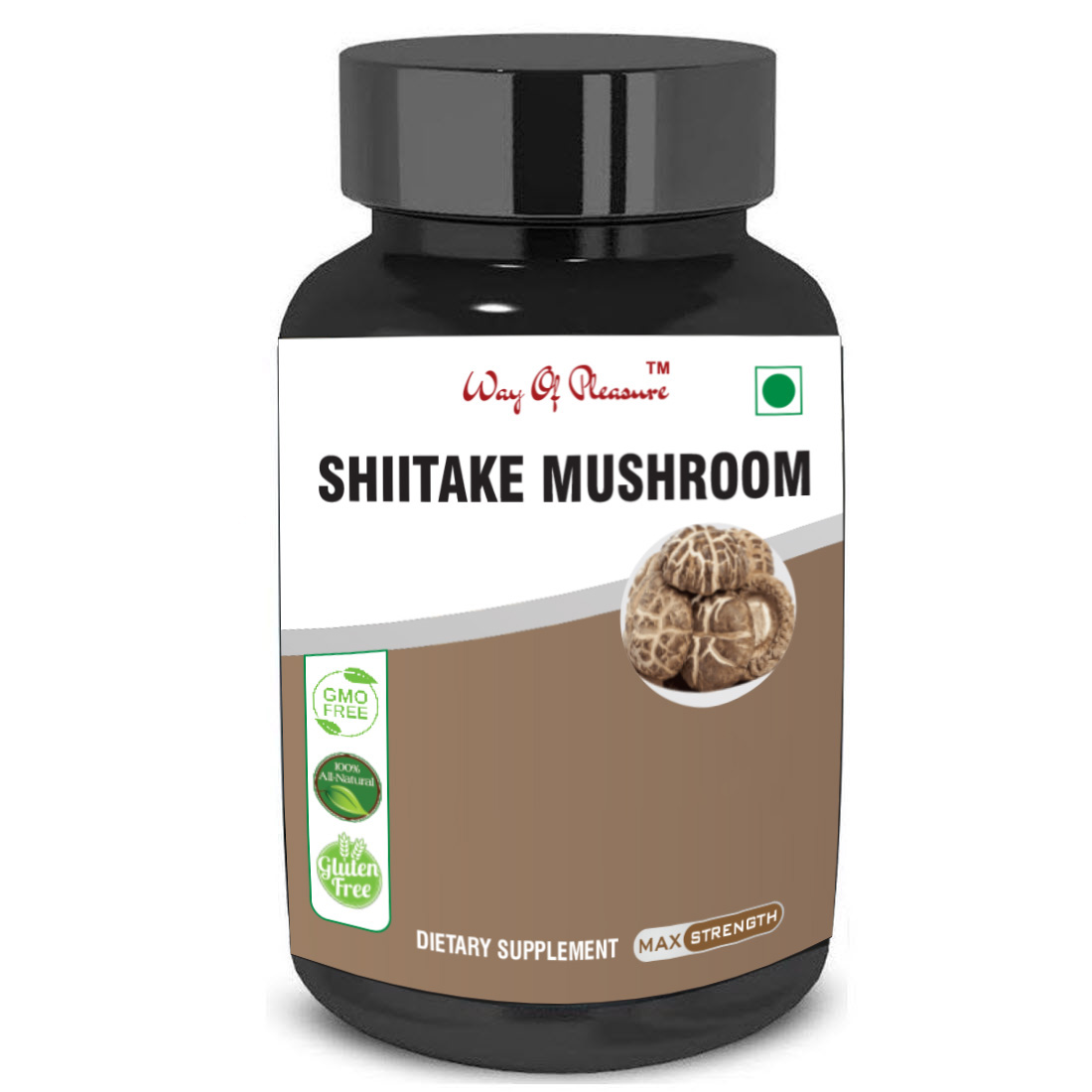 shiitake mushroom powder extract capsule