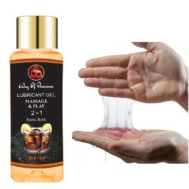 Lubricant Gel Massage & Play 2 In 1 Feels Real Rum Flavored Water Based Non-Sticky Paraben Free – 50ml