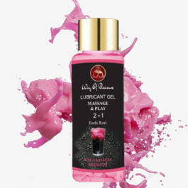 Lubricant Massage Gel & Play 2 In 1 Feels Real Kala Khatta Flavored Water Based Non-Sticky Paraben Free – 50ml