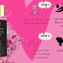 Lubricant Massage Gel & Play 2 In 1 Feels Real Kala Khatta Flavored Water Based Non-Sticky Paraben Free – 50ml