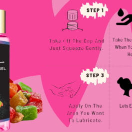 Lubricant Gel Massage & Play 2 In 1 Feels Real Tutti Fruiti Flavored Water Based Non-Sticky Paraben Free – 50ml