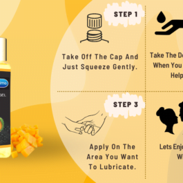 Lubricant Massage Gel Play 2 In 1 Feels Real Mango Flavored Water Based Lube