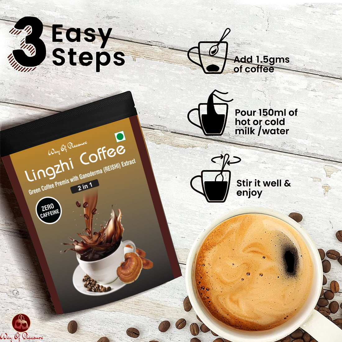 Lingzhi Coffee Black Sachet IMG1 updated mind , sleep