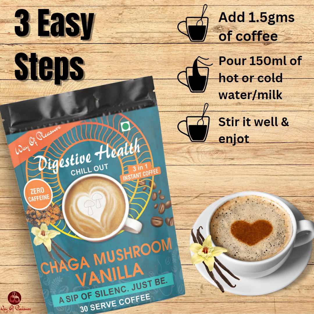 Chaga Mushroom Vanilla Coffee IMG2 coffee