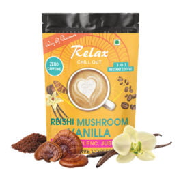 Reishi Mushrooms Vanilla: Relaxing Blend, 30 servings