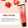 Strawberry gel tube lubes india
