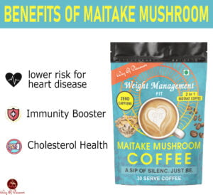 Read more about the article Elevate Your Well-Being: Unveiling the Health Benefits of Maitake Mushroom Caffeine-Free Coffee