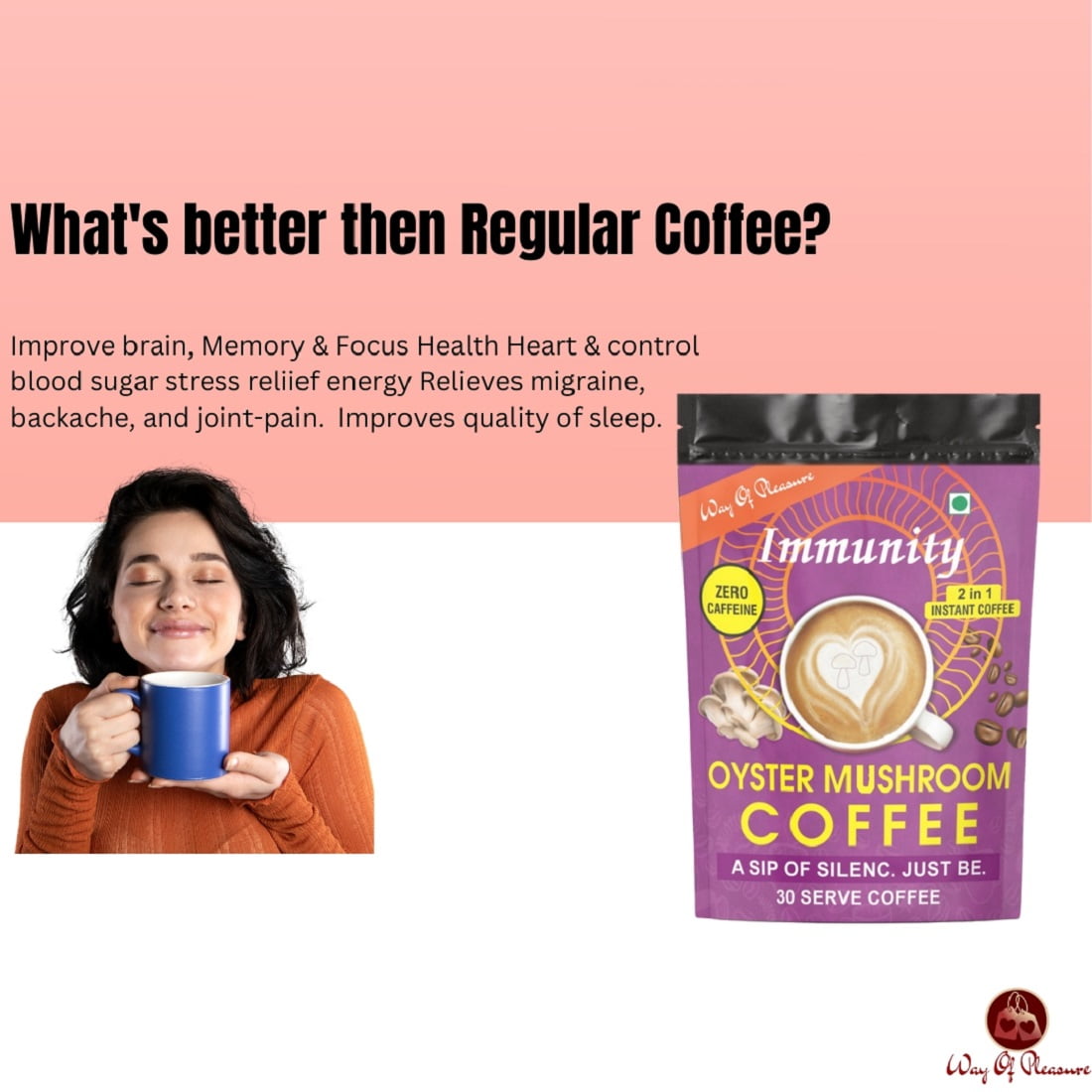 Read more about the article 7 Reasons Why Oyster Mushroom Zero Caffeine Coffee is Good for Your Heart and Immune System Health