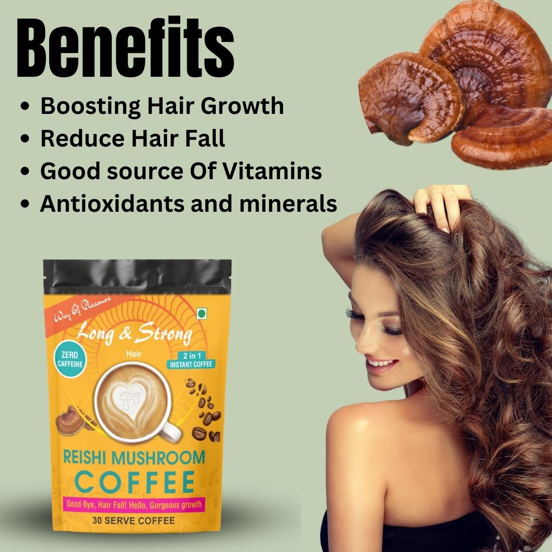 You are currently viewing Reishi Hair Mushroom Coffee Helps to Promote Hair Growth.