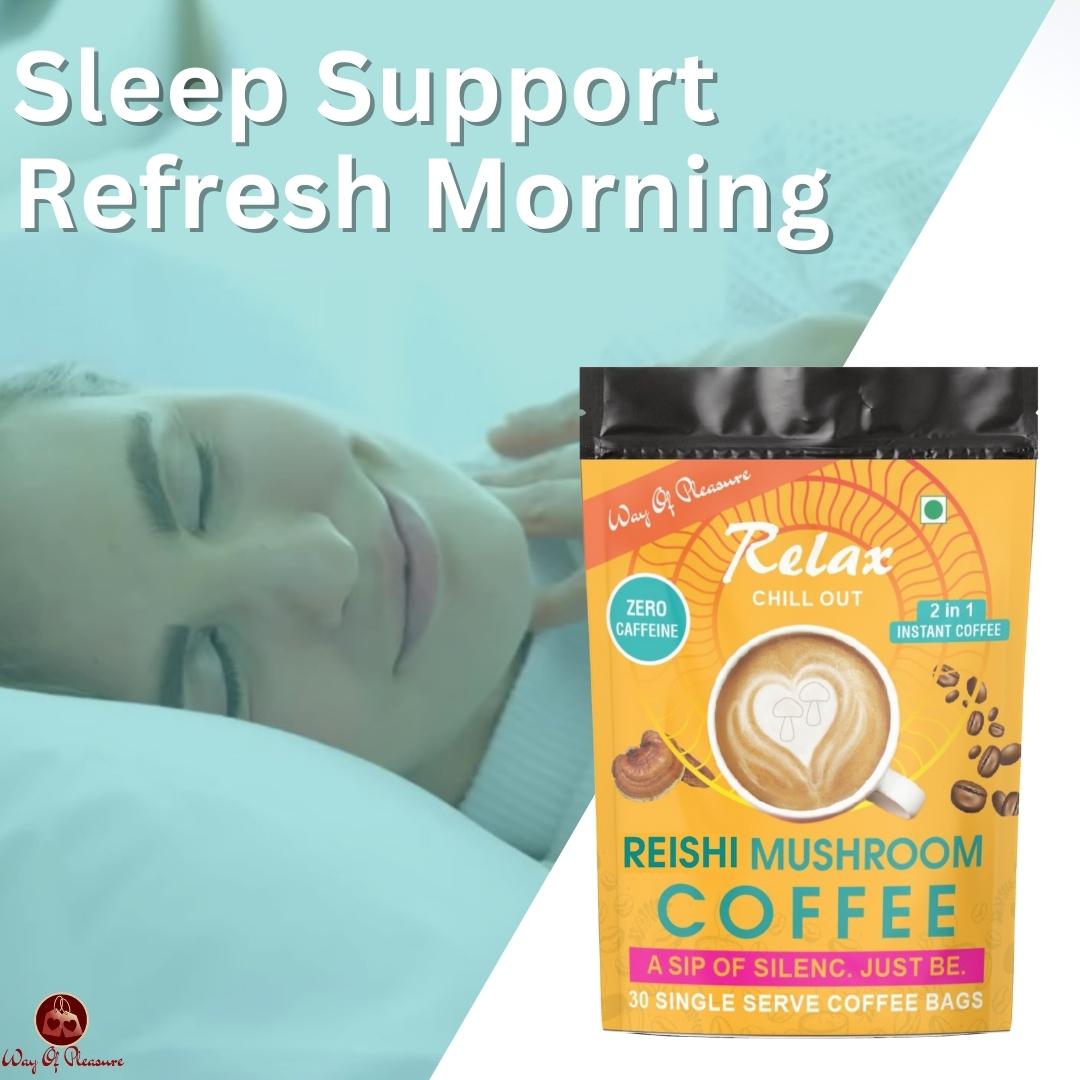 You are currently viewing Reishi mushroom Coffee helps balance your gut bacteria, which plays a big role in sleep regulation