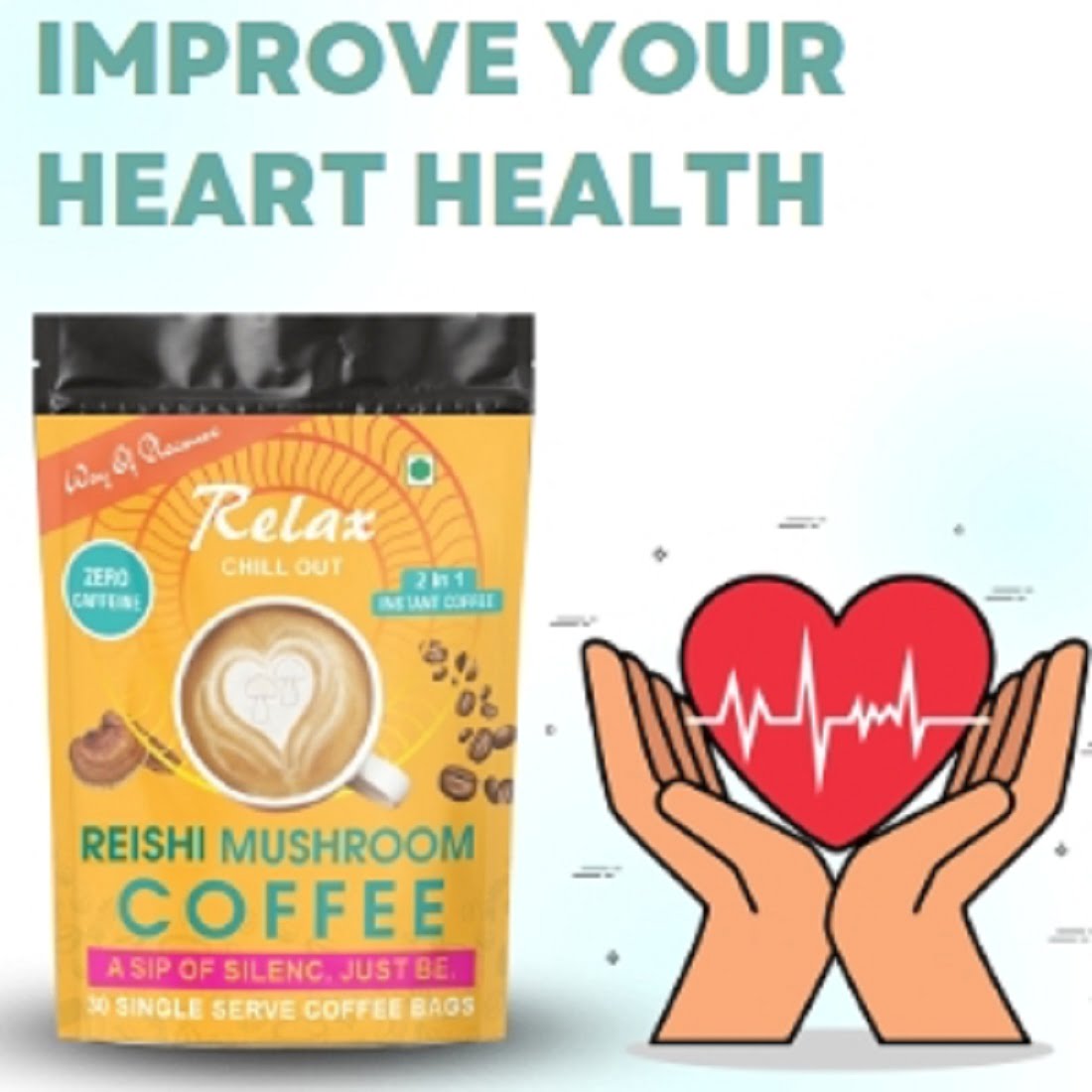 Read more about the article Reishi Mushroom Coffee is Good for Your Heart