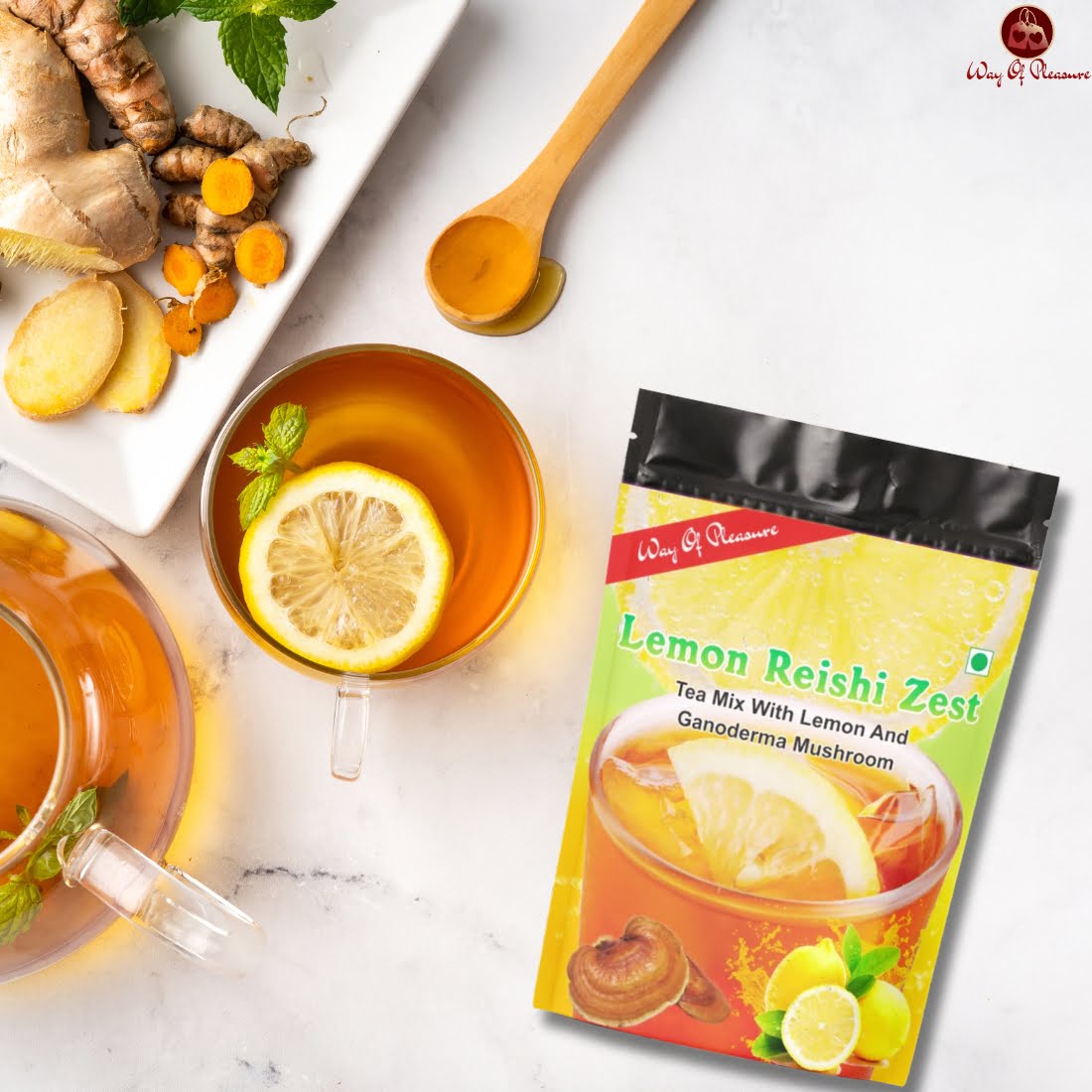 Reishi lemon Zest tea IMG2