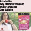 Shiitake Mushroom healthy Coffee powder