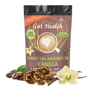 Read more about the article Turkey Tail Vanilla Mushroom Coffee Caffeine-Free Coffee