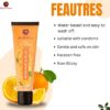 Orange lubricant tube water-based lubricant for male