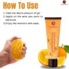 Orange lubricant  gel Lubricant for males