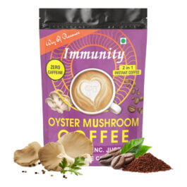 Unlock Energy Naturally: Oyster Mushroom 30 Capsules + Mushroom Infused Coffee