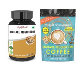 Maitake Mushroom Coffee& Capsules: Double Dose of Wellness