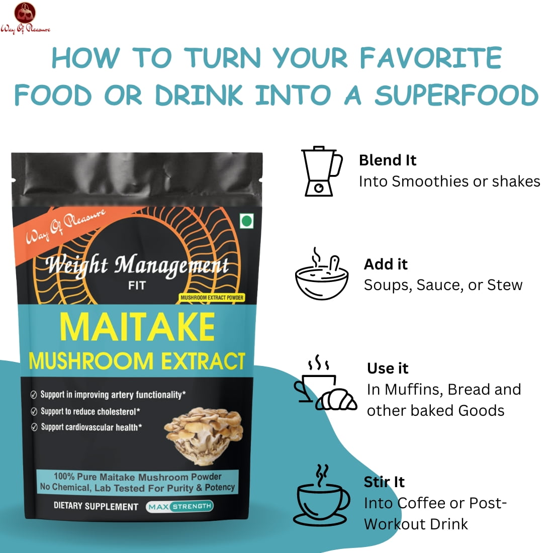 Maitake Mushroom Extract Powder IMG4