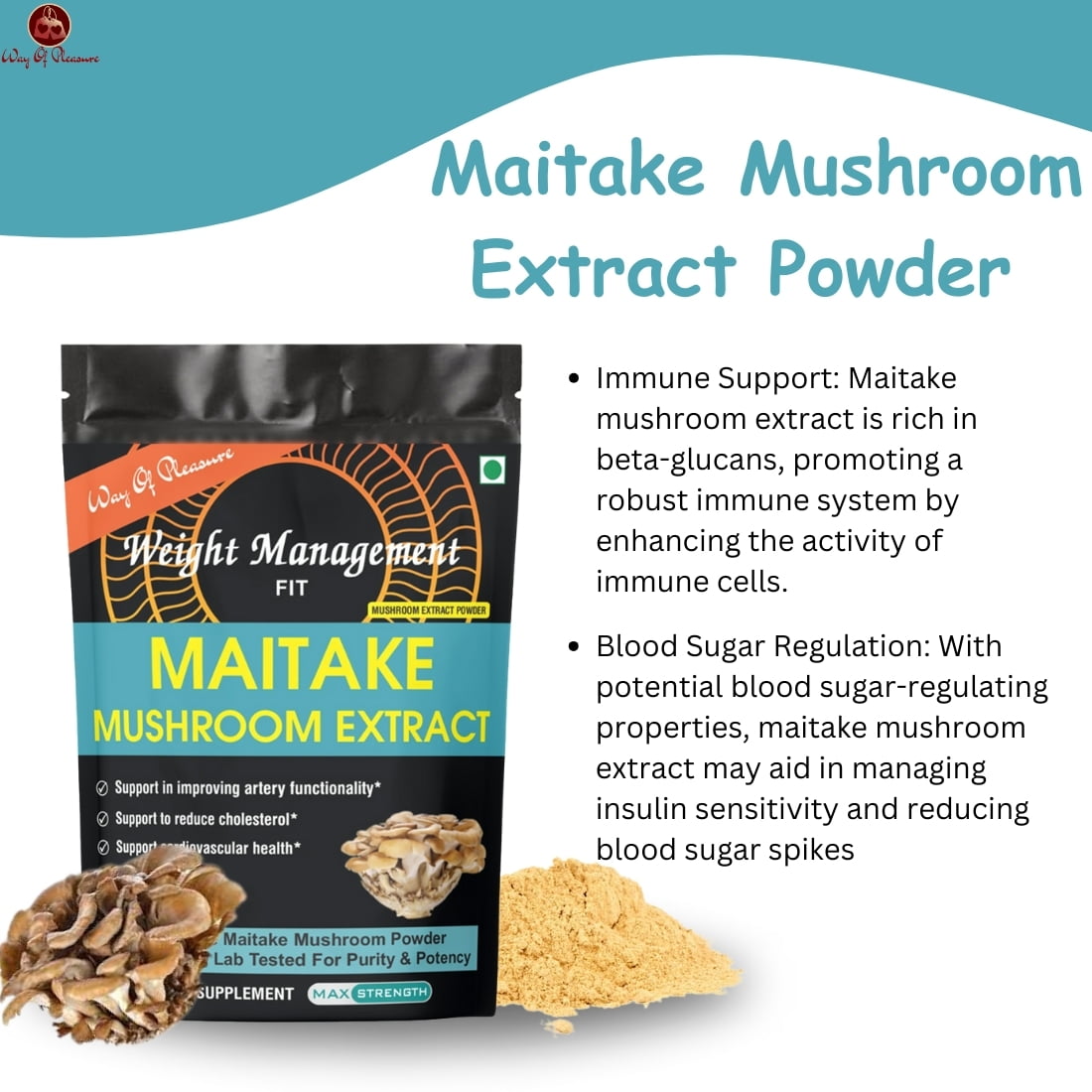 Maitake Mushroom Extract Powder IMG5