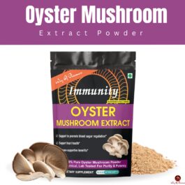 Oyster Mushroom Extract Powder Support Immunity, Rich In Antioxidants, Boost vitamin D levels, Lower bad cholesterol levels 30 Serving (Copy)