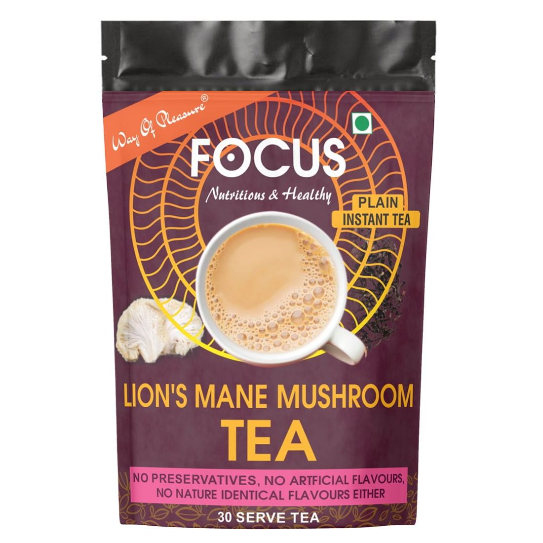 Lions Mane Mushroom Tea no Flavour