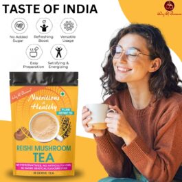 Reishi Mushroom Tea Premix, Immunity Booster and health support 30 Serving Cup